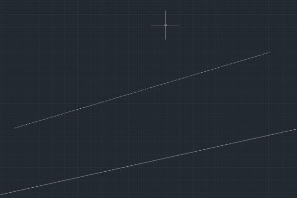 Cosa è linea tratteggiata AutoCAD