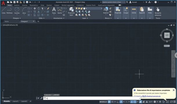 come aprire sto con AutoCAD