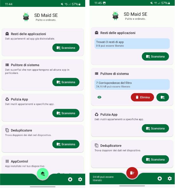 App per svuotare la memoria del telefono