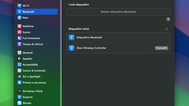 Xbox Wireless Controller Connetti macOS