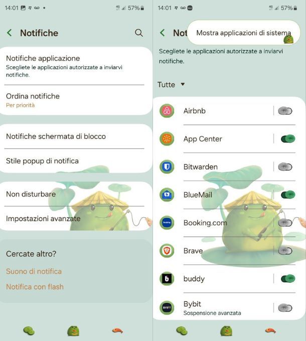 notifiche android