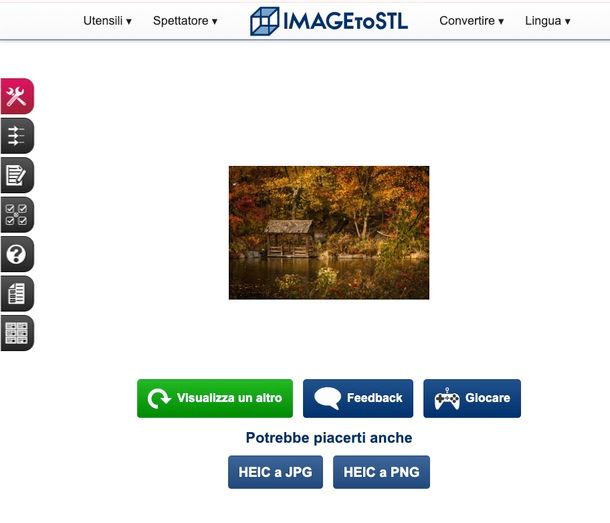 imagetostl aprire heic online