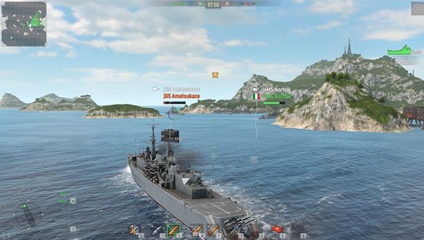 force of warships