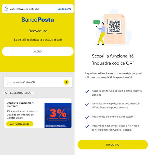 App BancoPosta