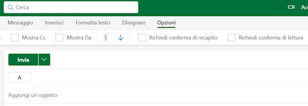 Come mettere conferma di lettura su Outlook Web