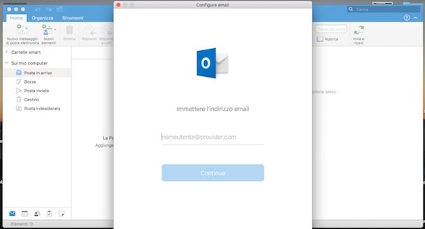 Outlook su Mac