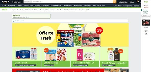 Amazon Fresh: come funziona