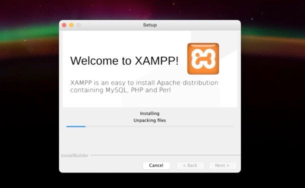 Installazione XAMPP su Mac