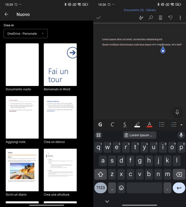 Microsoft Word Android