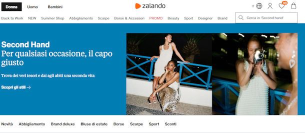 Cos'è Zalando Second Hand