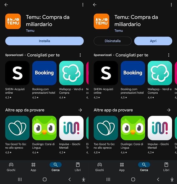 Temu app: come funziona