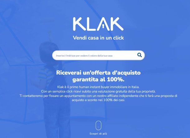 Klak instant buyer