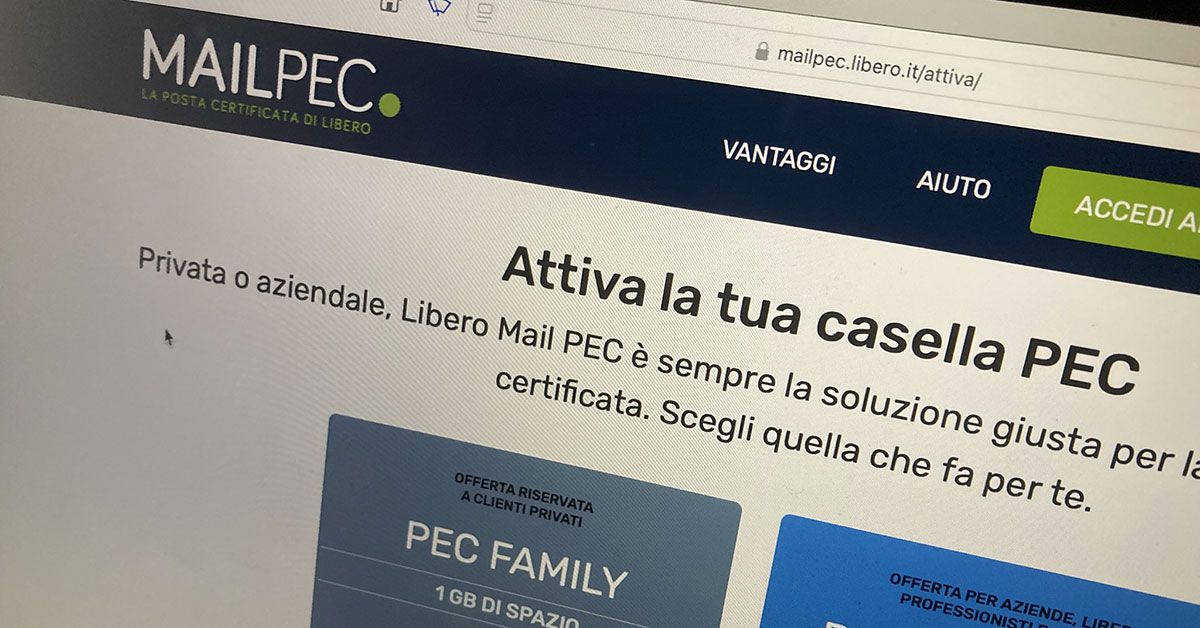 Come attivare PEC Libero gratis #adessonews