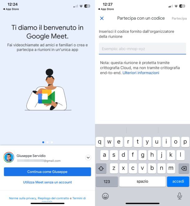 Google Meet mobile