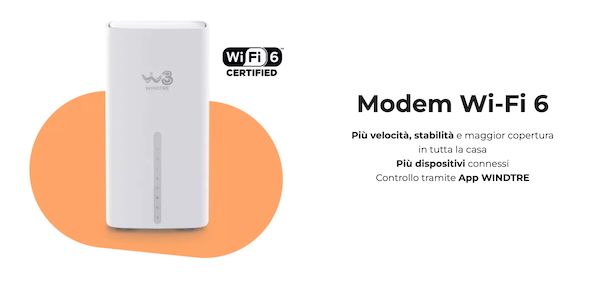 Disattivare modem 5G WINDTRE