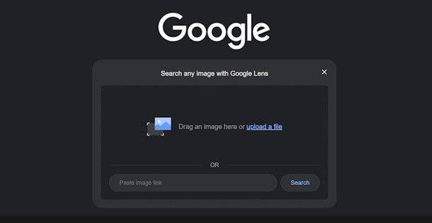 Come usare Google Lens su PC