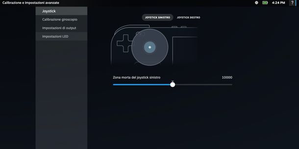 Steam impostazioni controller zona morta