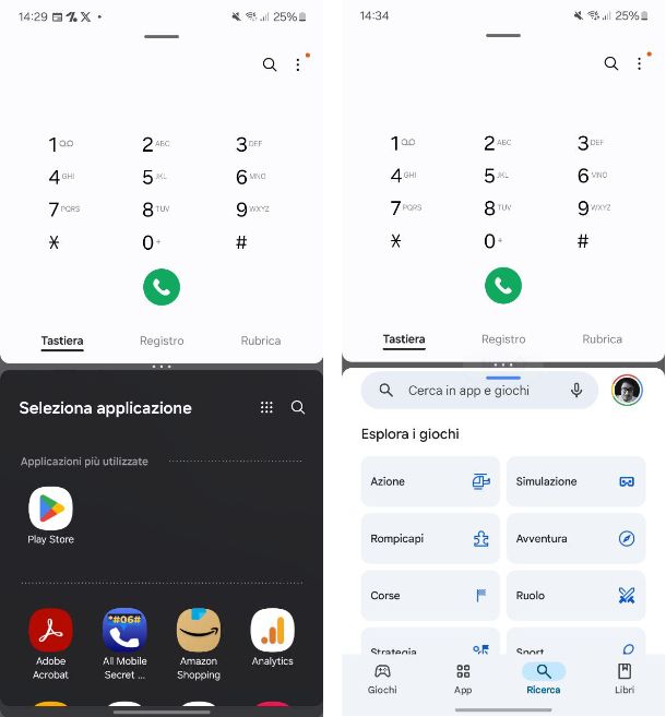 Dispositivi Samsung con Android 13 e successivi