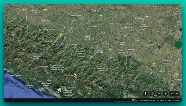 Altitudine Google Earth Web