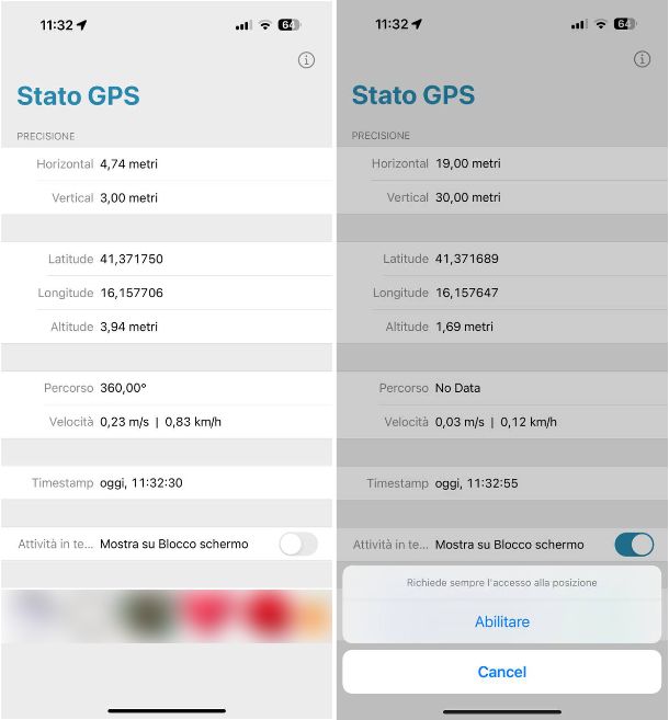 Come verificare se il GPS funziona su iPhone