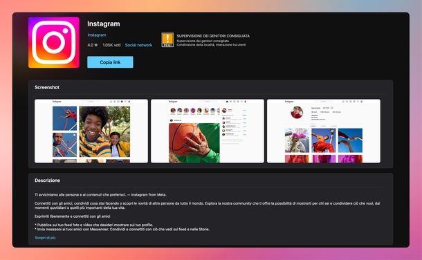 Instagram Windows