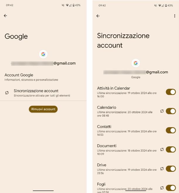 Come salvare i contatti su Google da Android