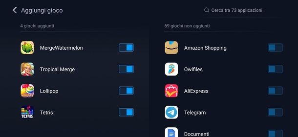 come disattivare Game Turbo gioco Xiaomi