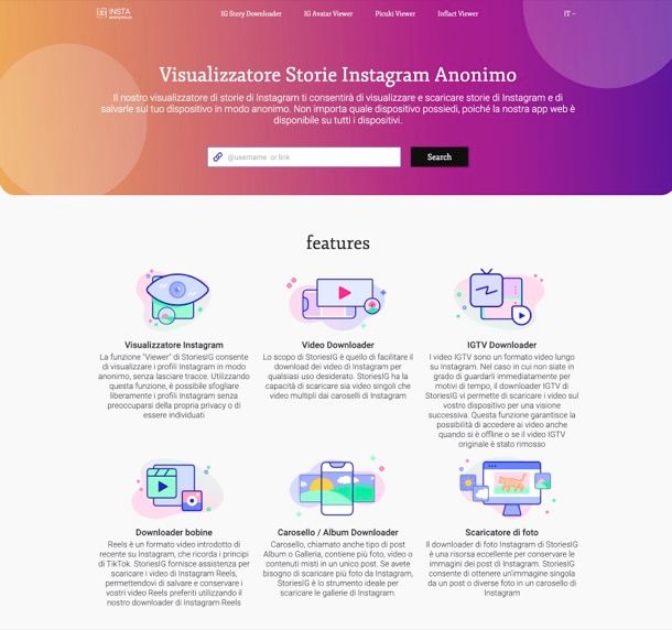 Vedere storie Instagram in forma anonima