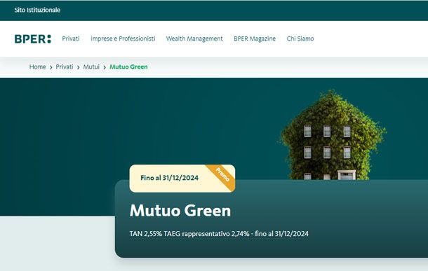 Mutuo Green BPER