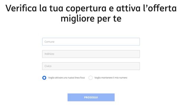 Copertura fibra TIM