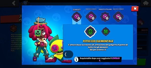 Feticcio Elementale Gadget Brawl Stars