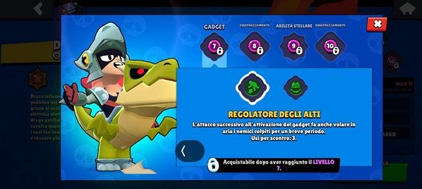 Regolatore degli Alti gadget Brawl Stars