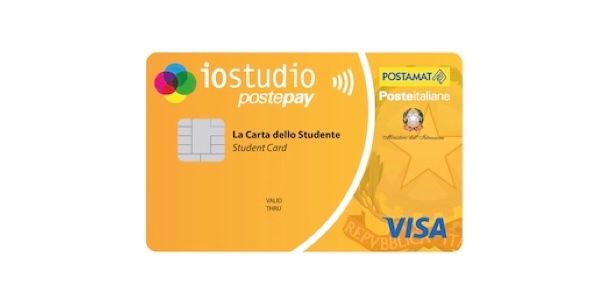 Carta ioStudio Postepay