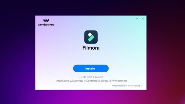 Wondershare Filmora Programmi PC