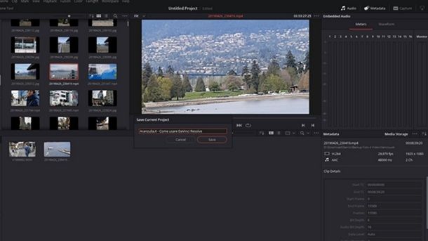 DaVinci Resolve Programmi risoluzione video