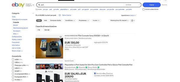 ebay ps4