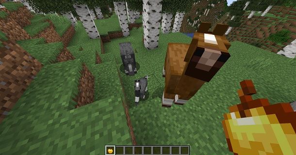 Come far accoppiare i cavalli su Minecraft