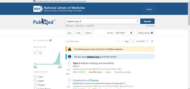 Come fare ricerca su PubMed