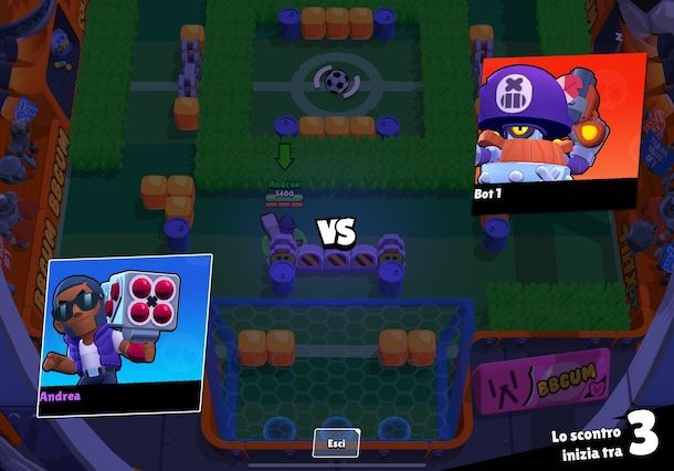 1 contro 1 su Brawl Stars