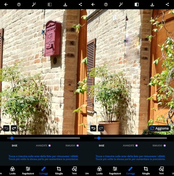 clonare su app Photoshop Express