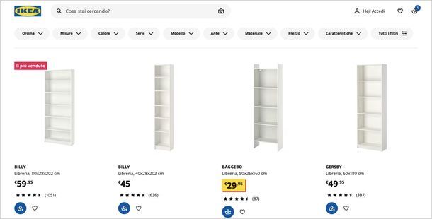 Ikea arredamento