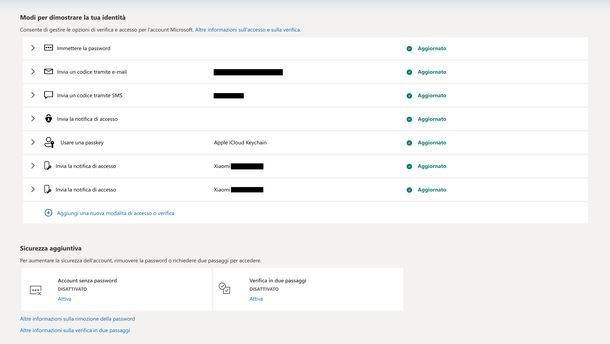 Accedere Hotmail senza password