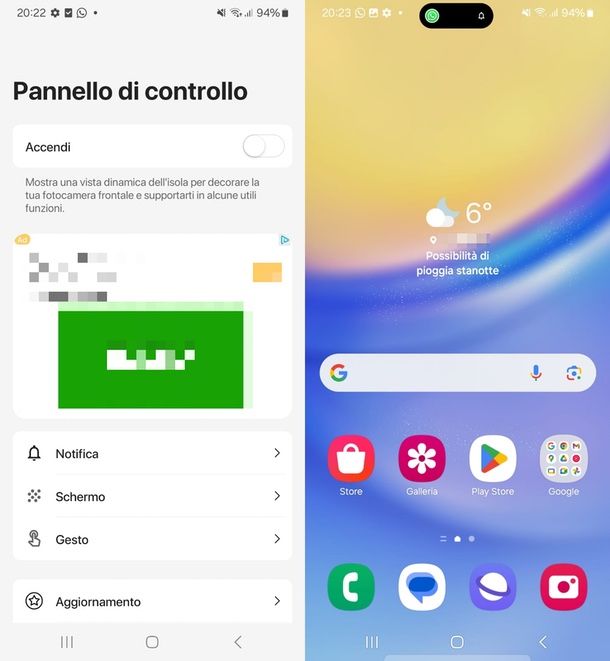 Dynamic Notification app Android