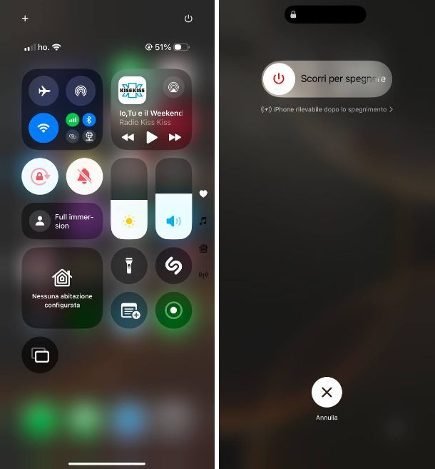 Come spegnere iPhone 16 procedura standard