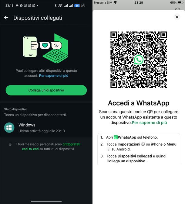 WhatsApp multi dispositivo