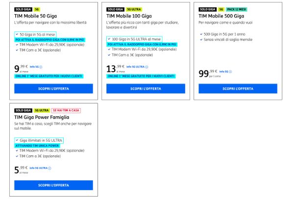 Migliori offerte Internet per chiavetta