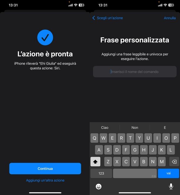 Cambiare nome a Siri iPhone