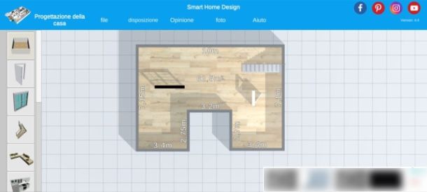 Smart Home Design Planimetria