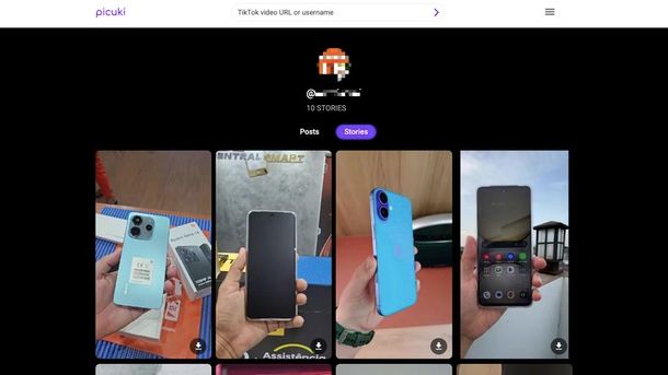 Picuki storie TikTok in anonimo