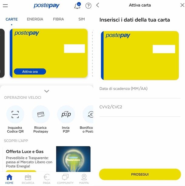 Come attivare una nuova Postepay dopo la scadenza